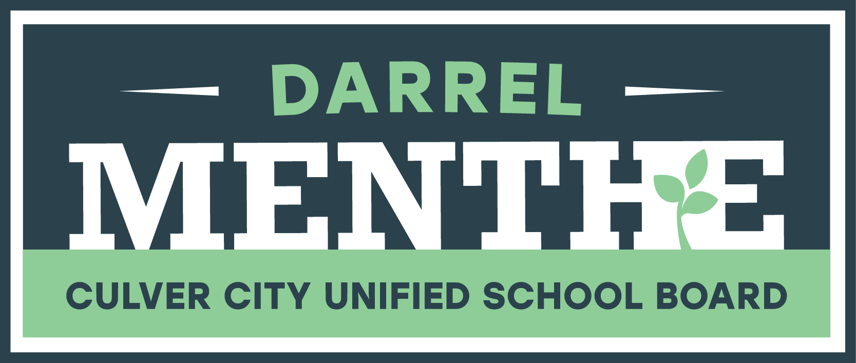 Darrel Menthe for School Board logo
