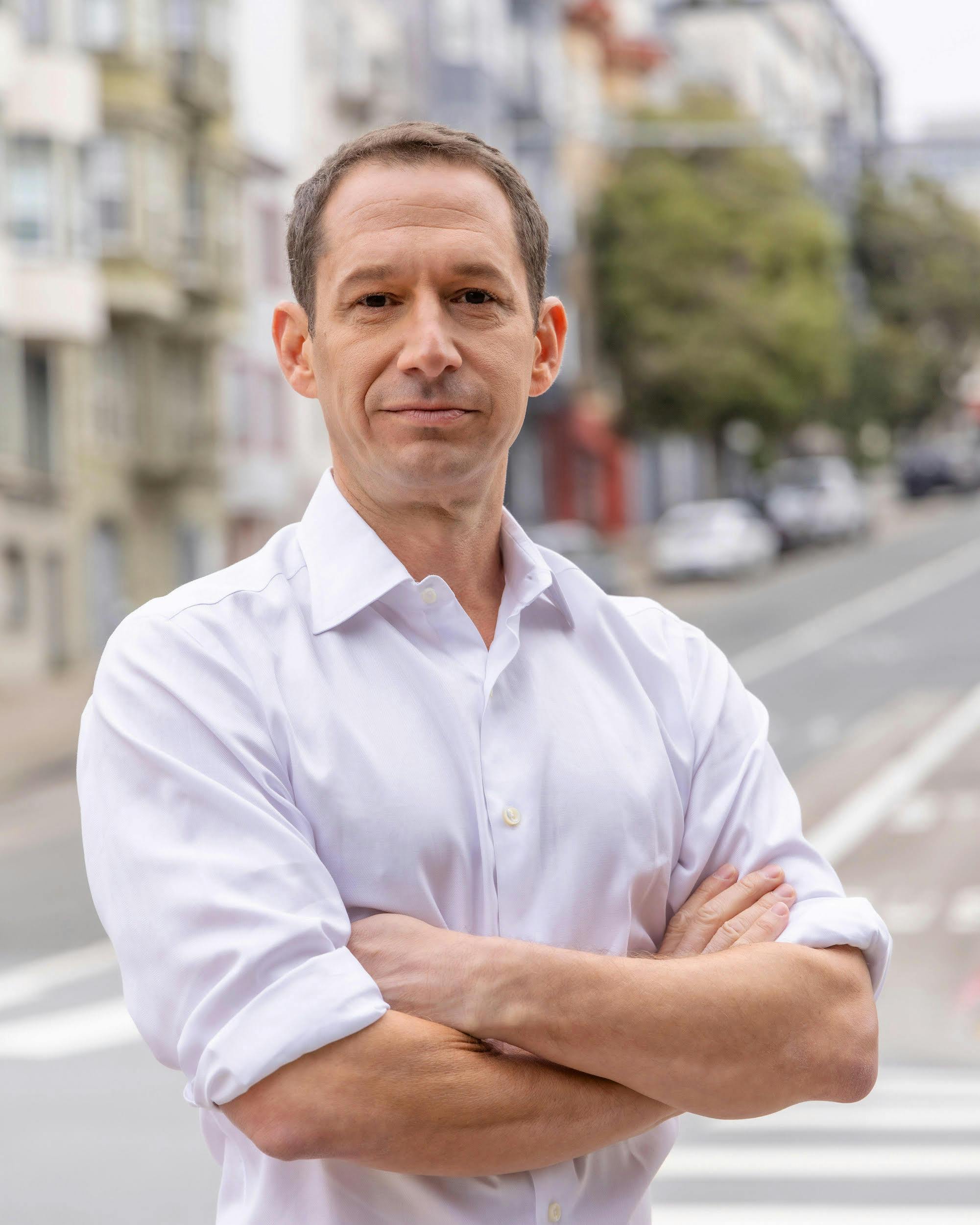 Portrait of San Francisco Mayor Daniel Lurie