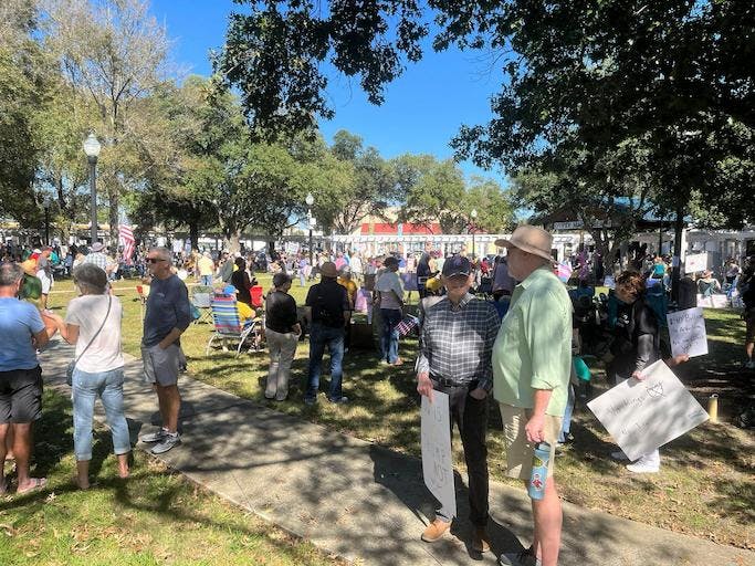 No Kings Crowd in Myrtle Beach