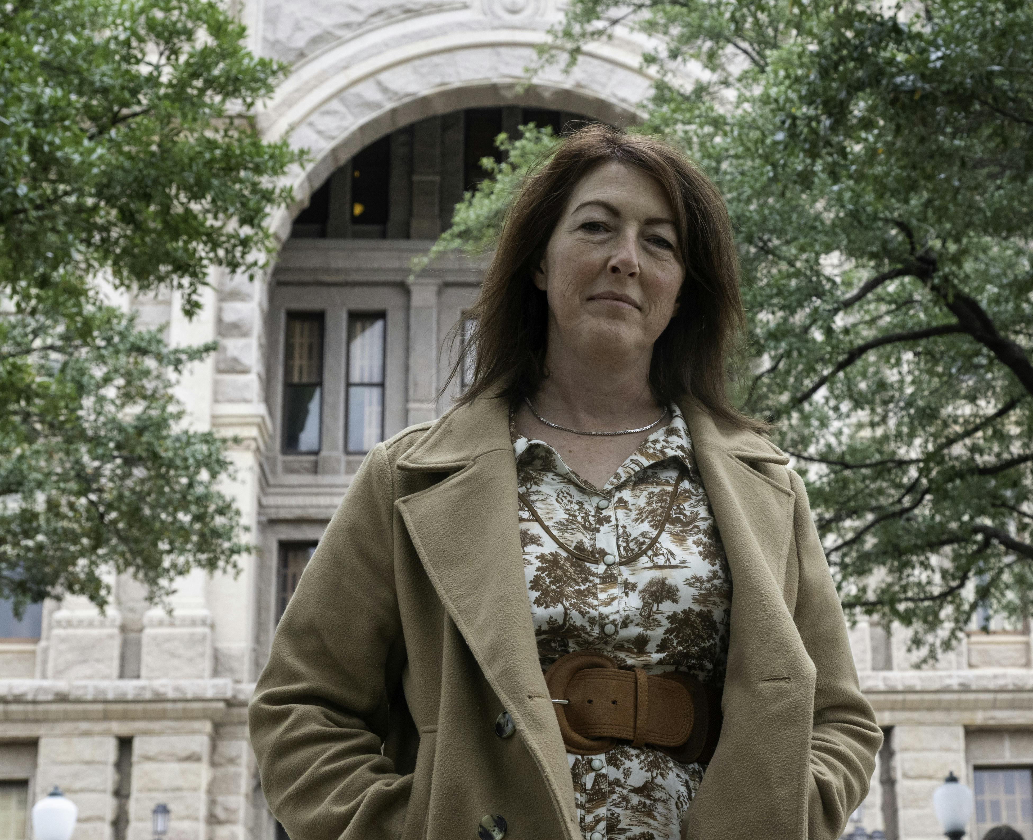 Claire Reynolds at the Texas State Capitol