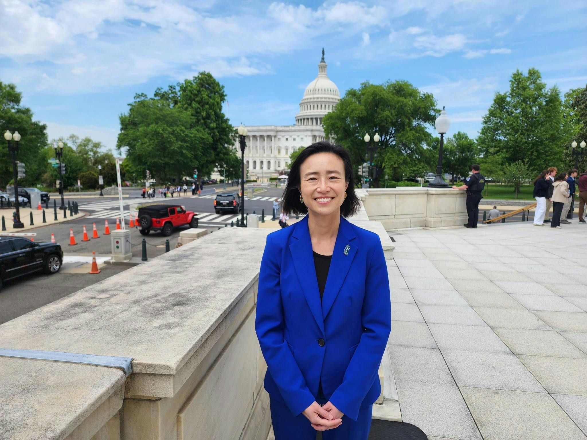 Connie at the Capitol