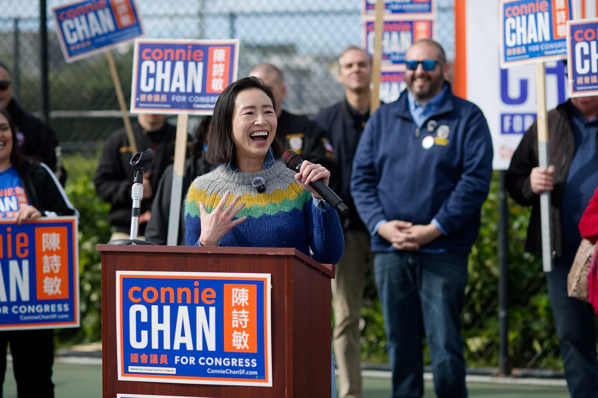 Connie Chan for Congress Kickoff Sunset