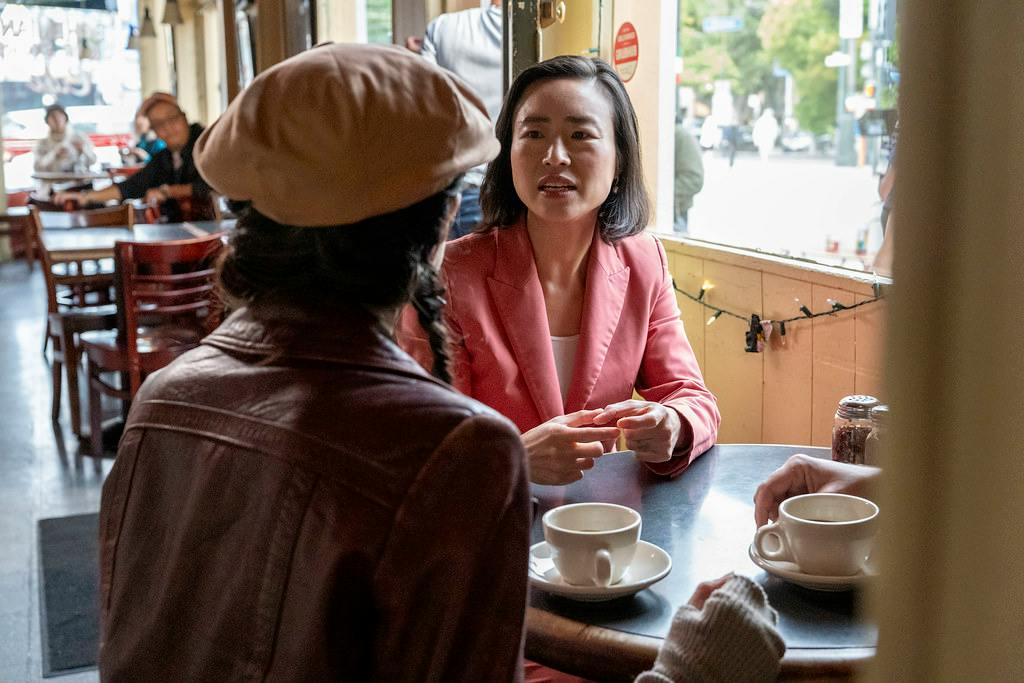 Connie in Cafe