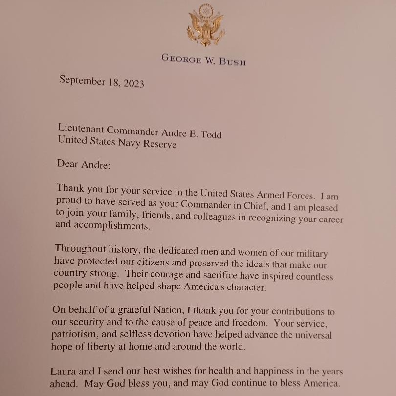 43rd President George W Bush 43rd President George W Bush