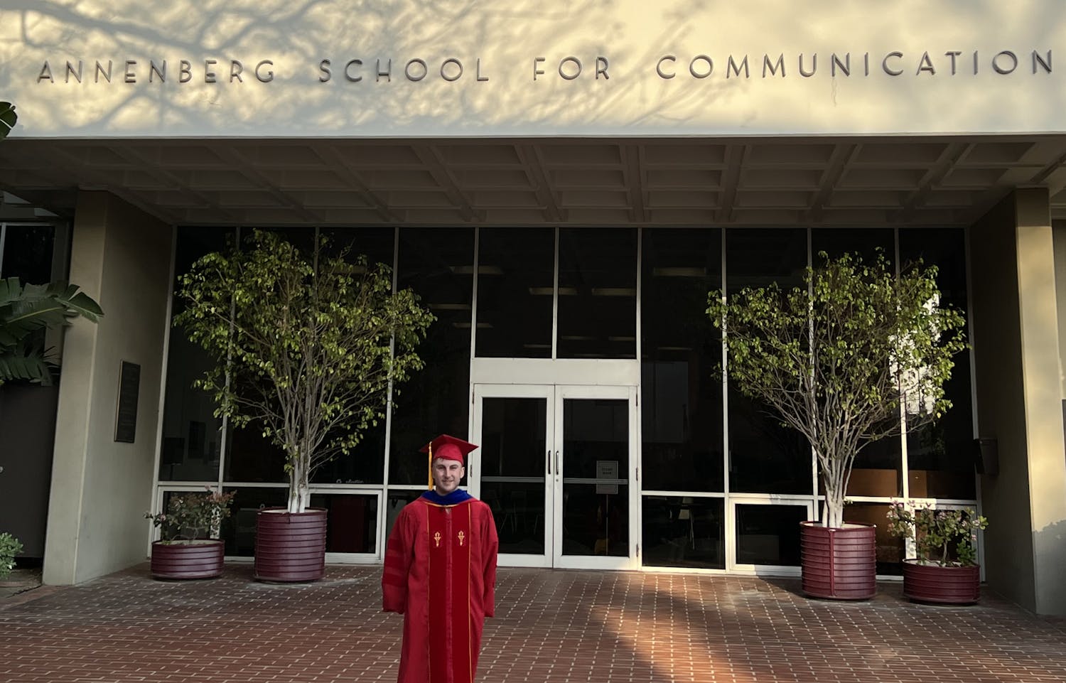 Tyler at his Ph.D. hooding ceremony