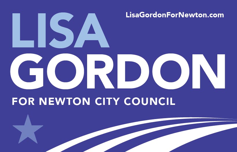 Lisa Gordon for Newton City Council logo