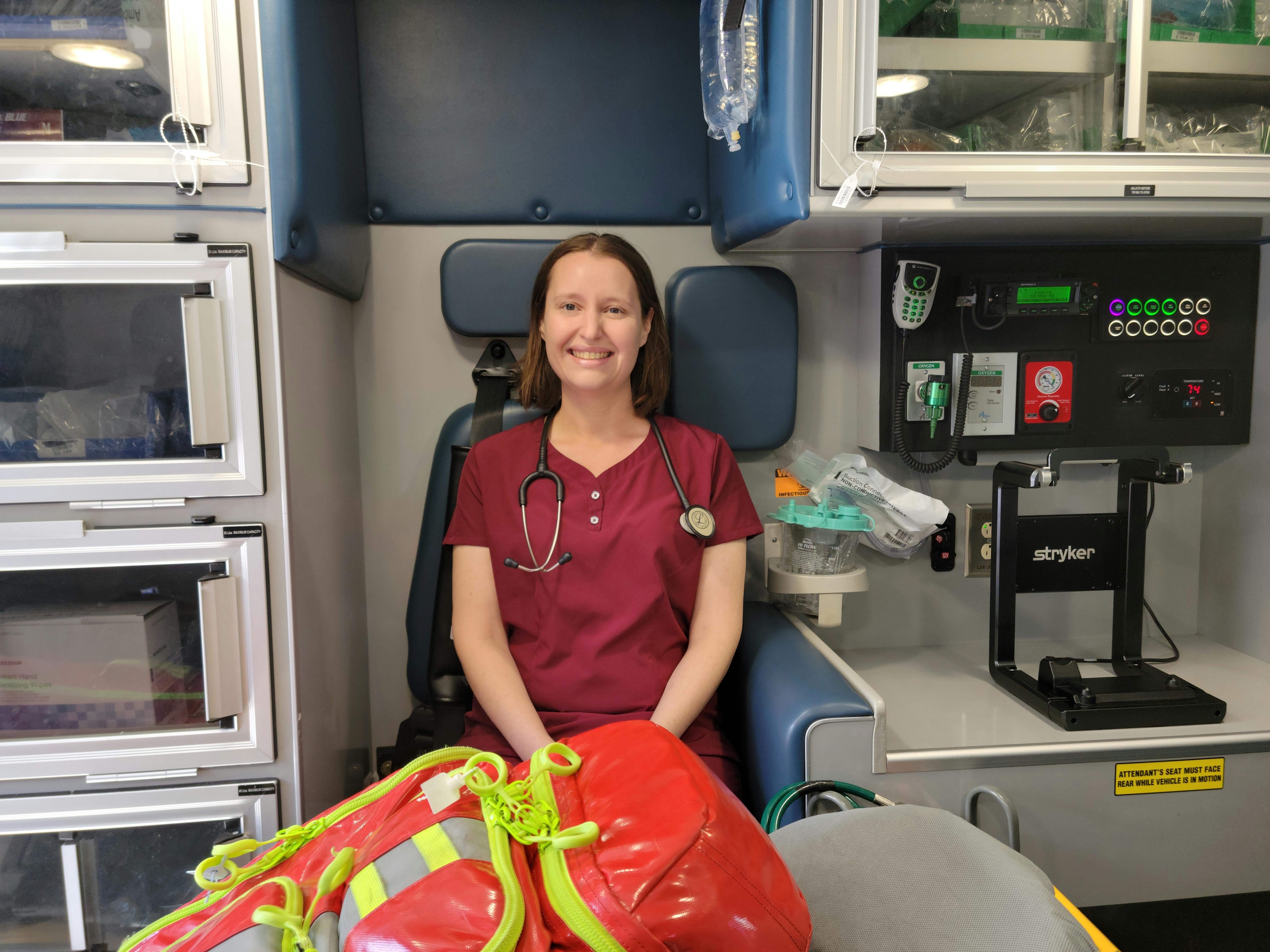 Ambulance Ride with Biscardi