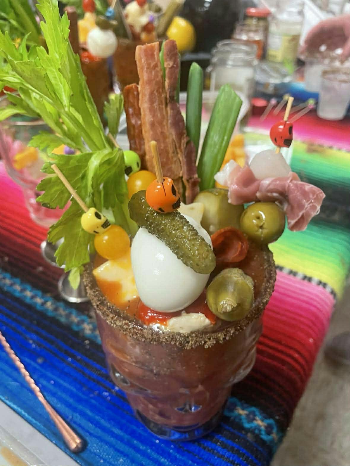 Sarah's award winning bloody mary