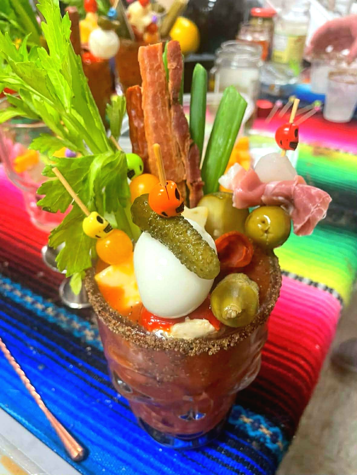 Sarah's award winning bloody mary