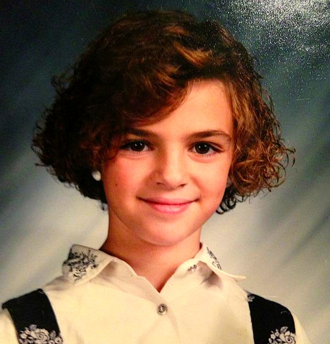 Sarah's third grade school photo