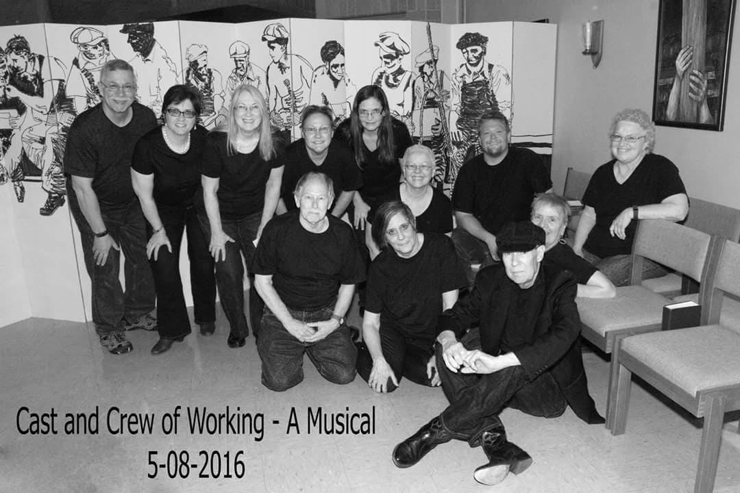 Cast and crew of Working - A Musical