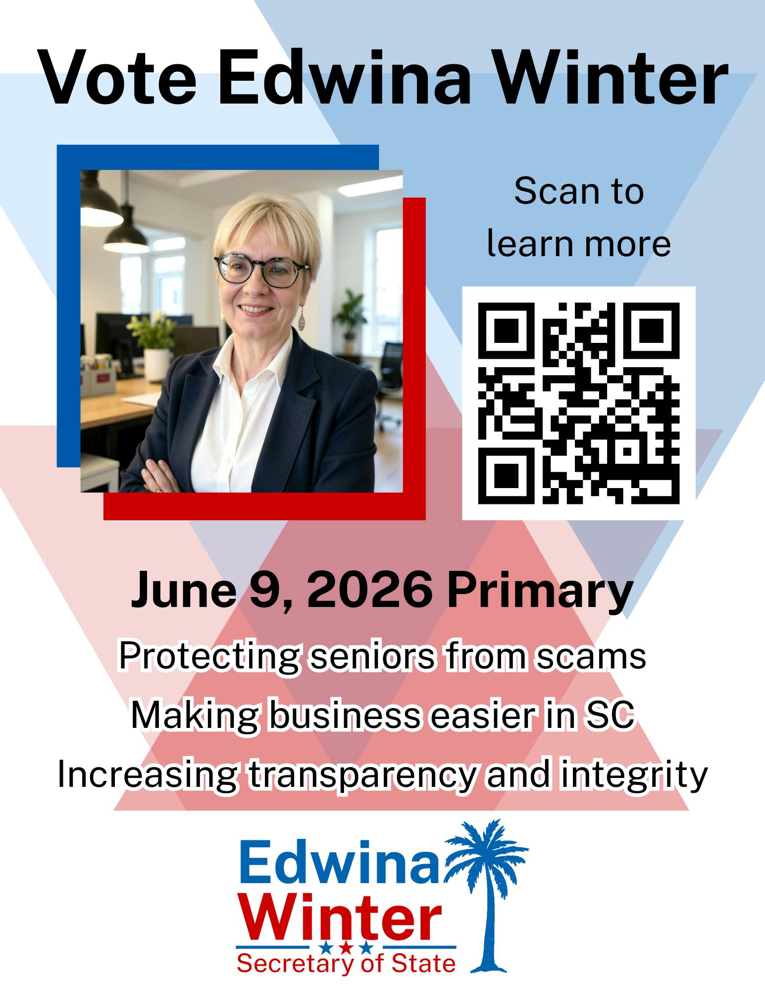 Winter for the Win Flyer - Light