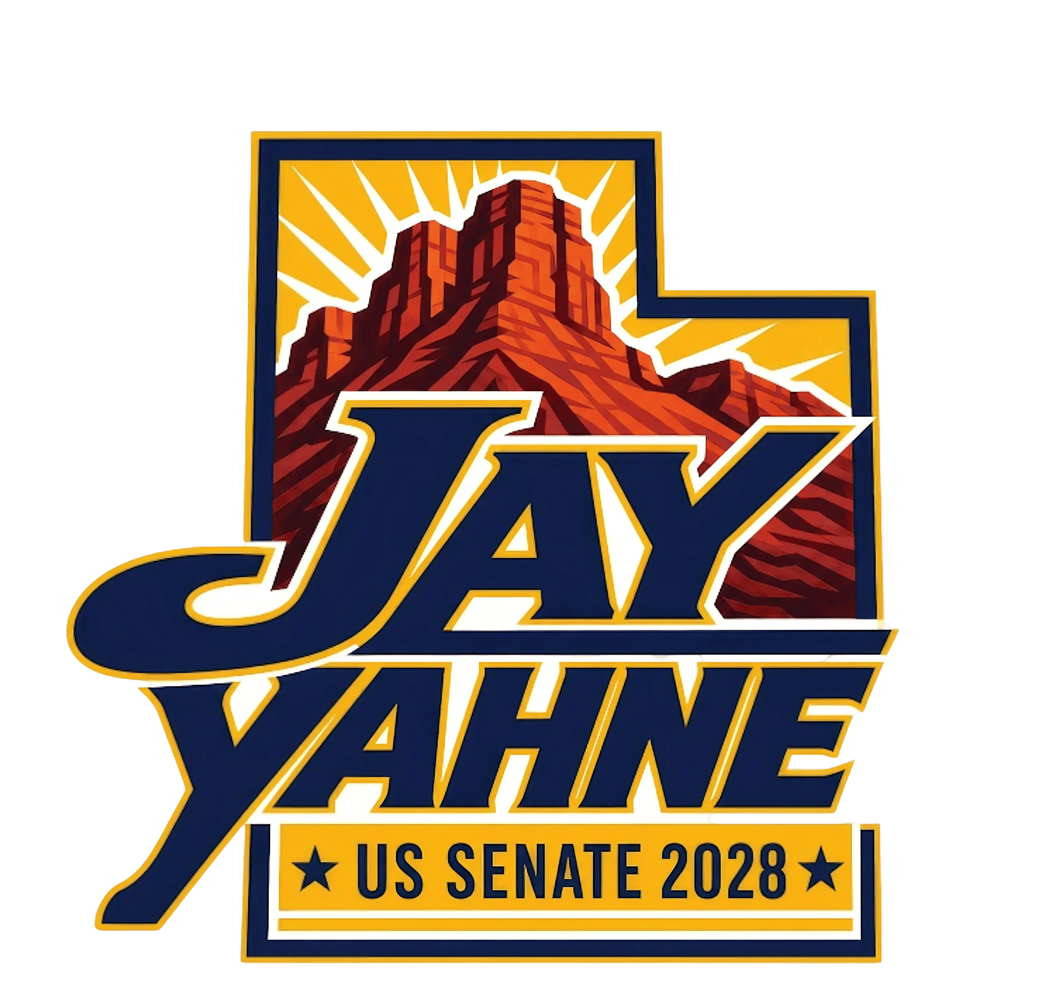 Yahne For US Senate logo