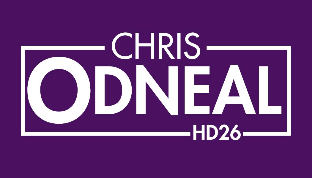 Odneal Logo White