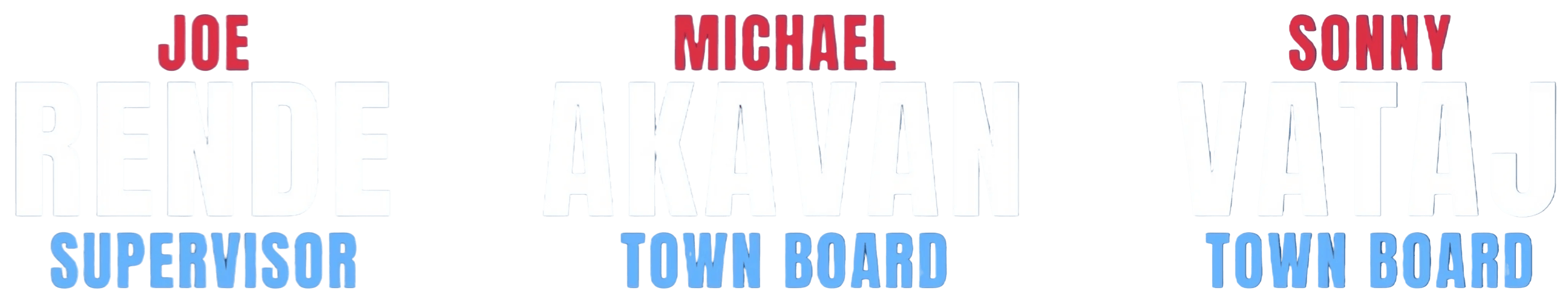 Sonny Vataj for North Castle Town Board logo