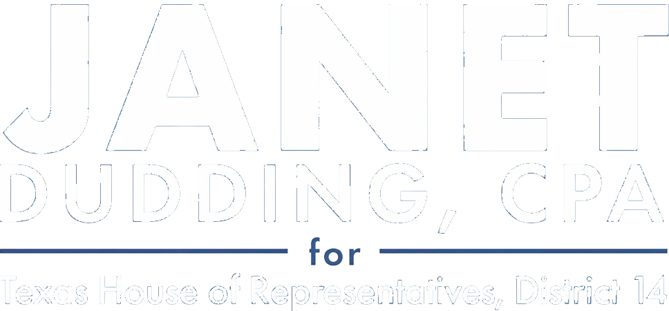 Janet Dudding for Texas House District 14 | Bryan-College-Station Leadership | Integrity