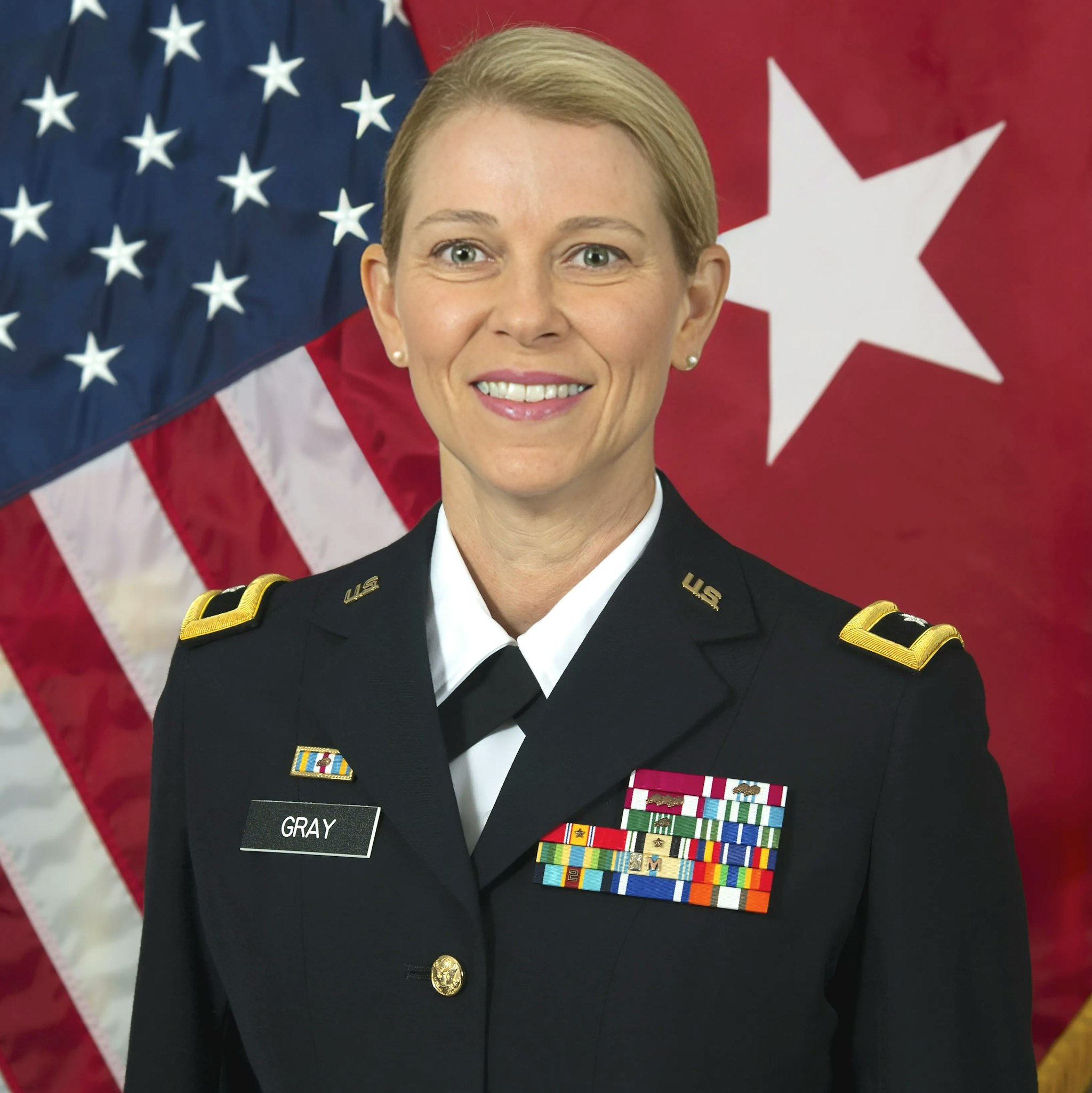 Leela Gray with family