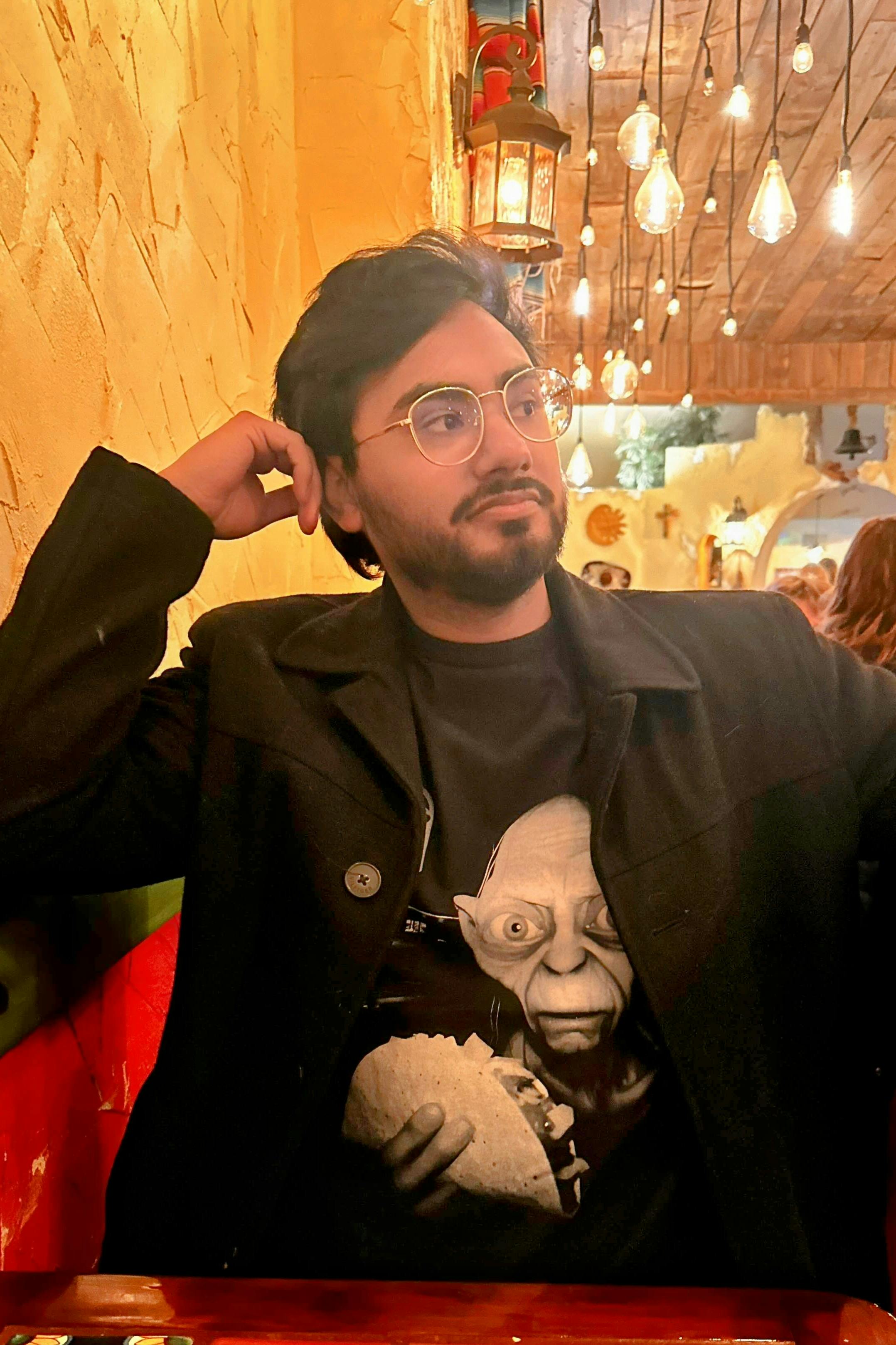 Anthony Field w/ Gollum Taco Shirt 