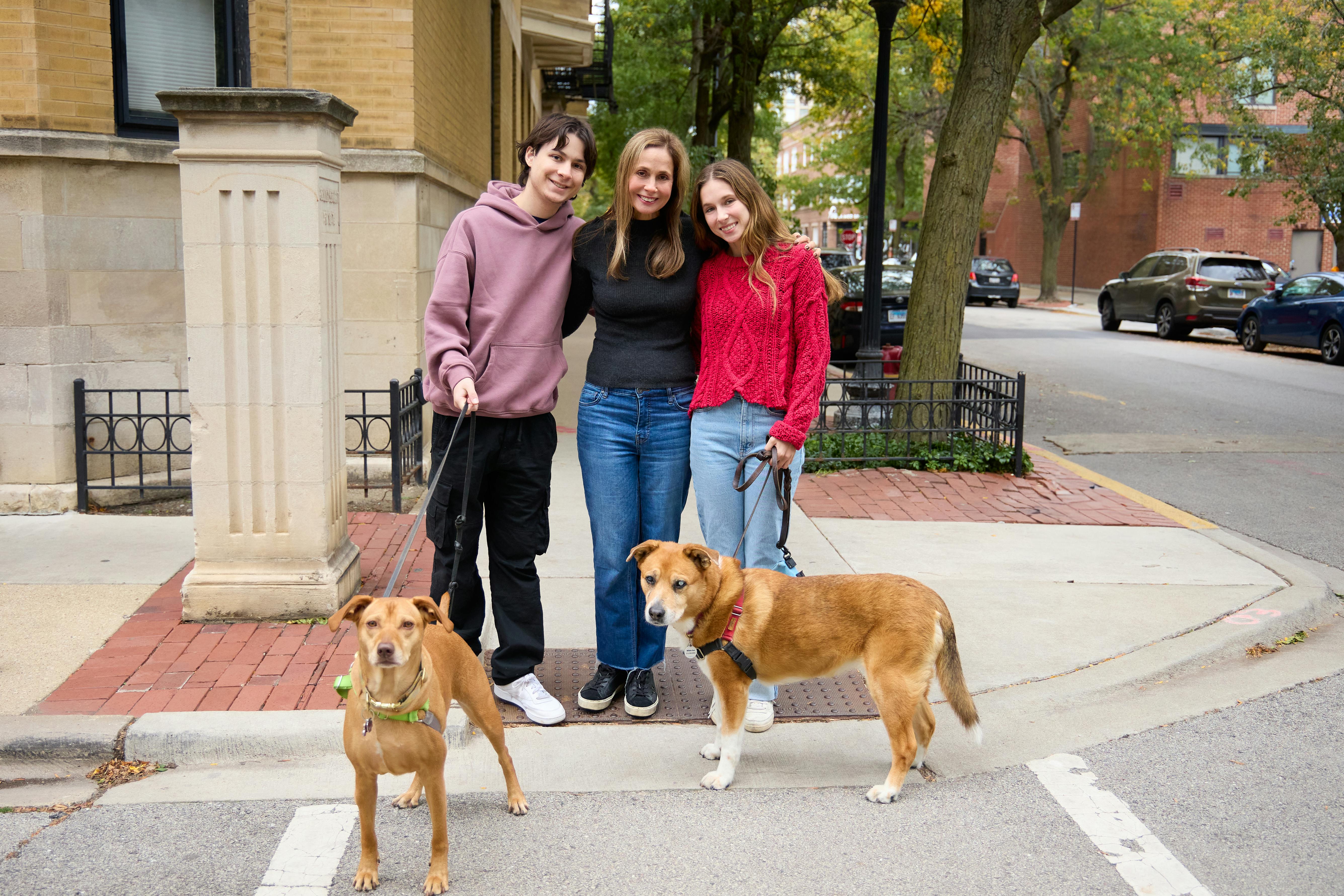 Bill's wife Lisa and their two children