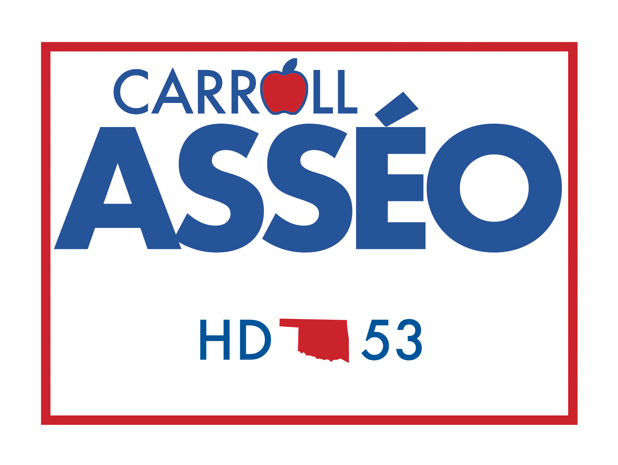 Carroll Asseo for House logo