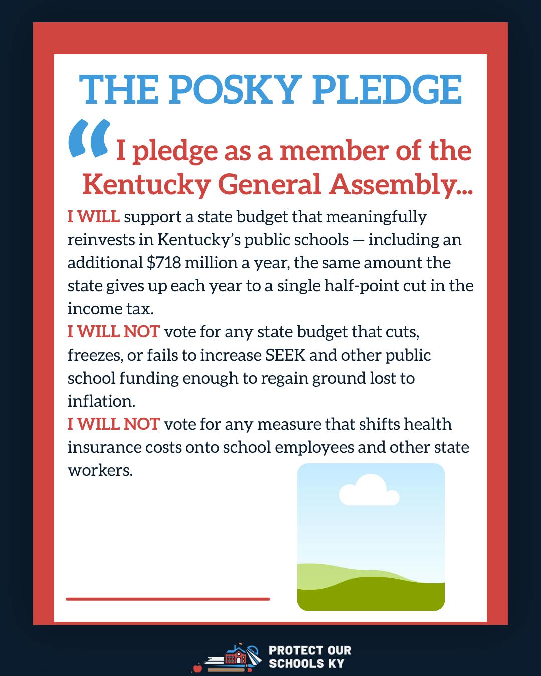 The Posky Education Pledge