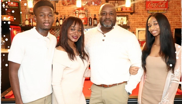 Introductory family photo