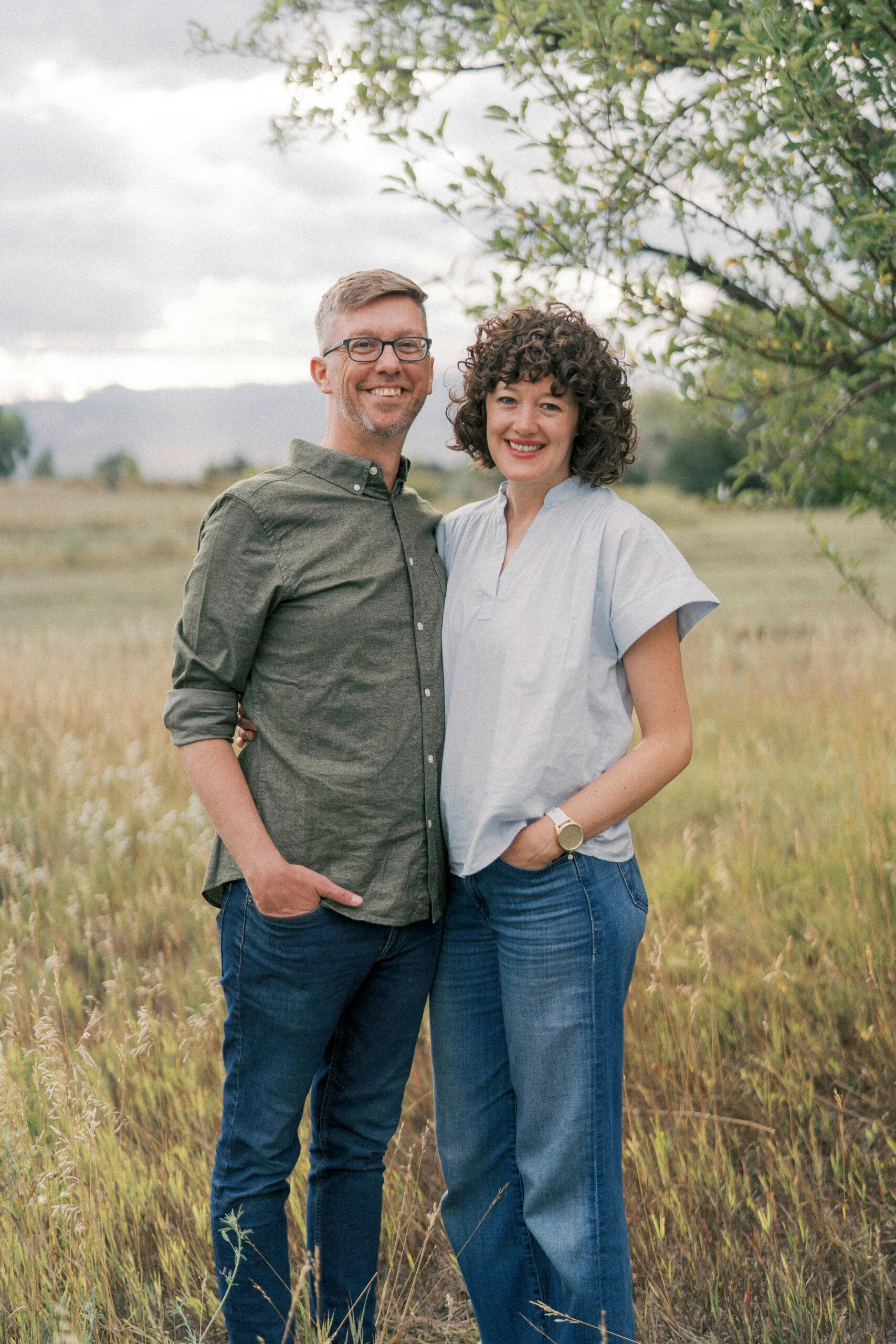 Allie Bronston and Corey Sampson