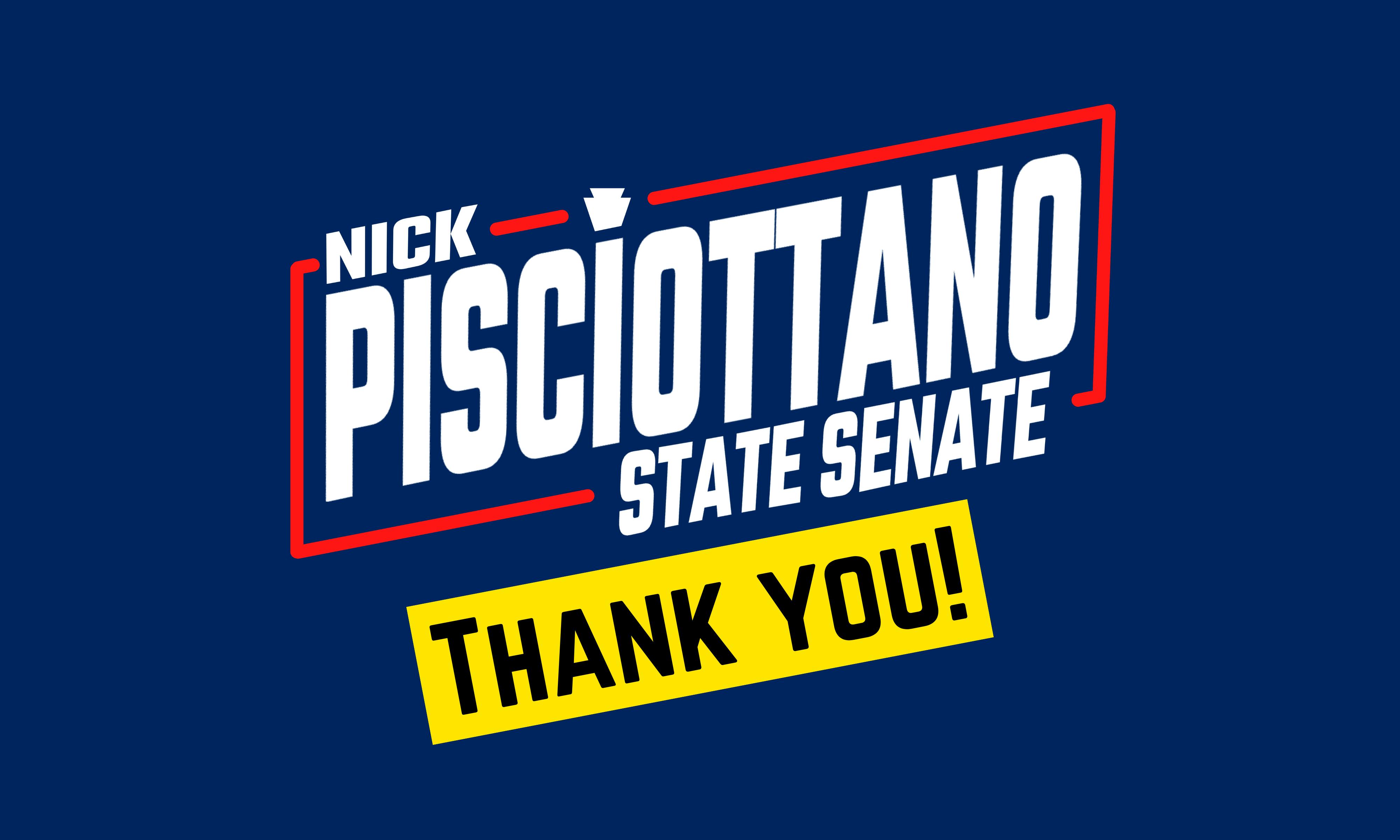 Nick Pisciottano for State Senate logo