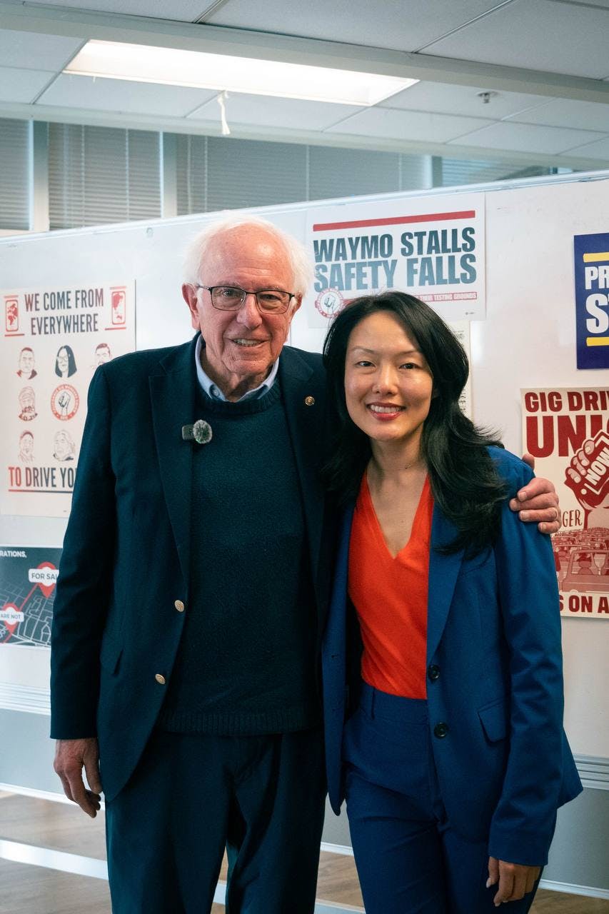 <p>Senator Bernie Sanders</p>