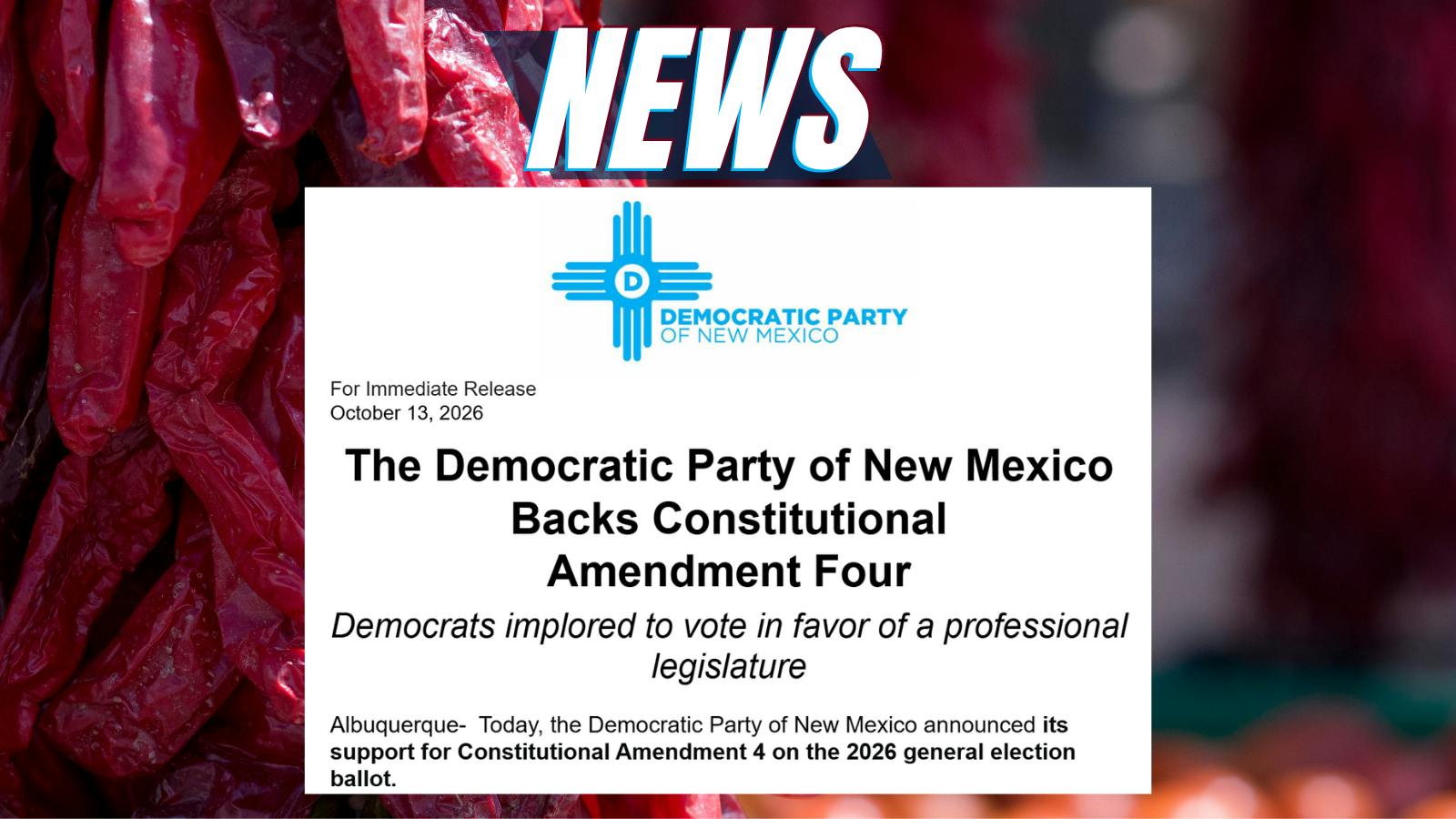 DPNM Backs Constitutional Amendment 4