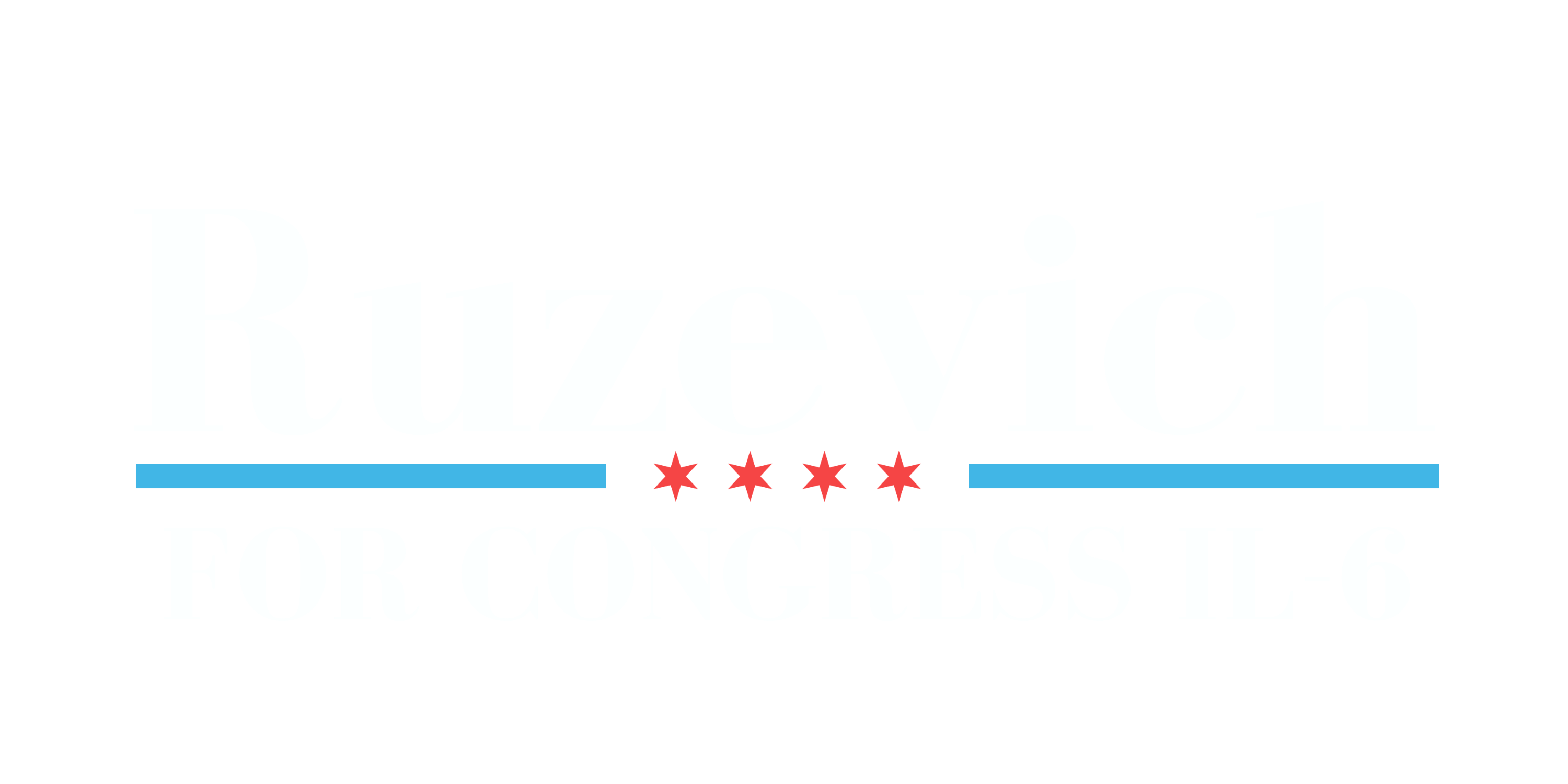 Joey Ruzevich For Congress logo