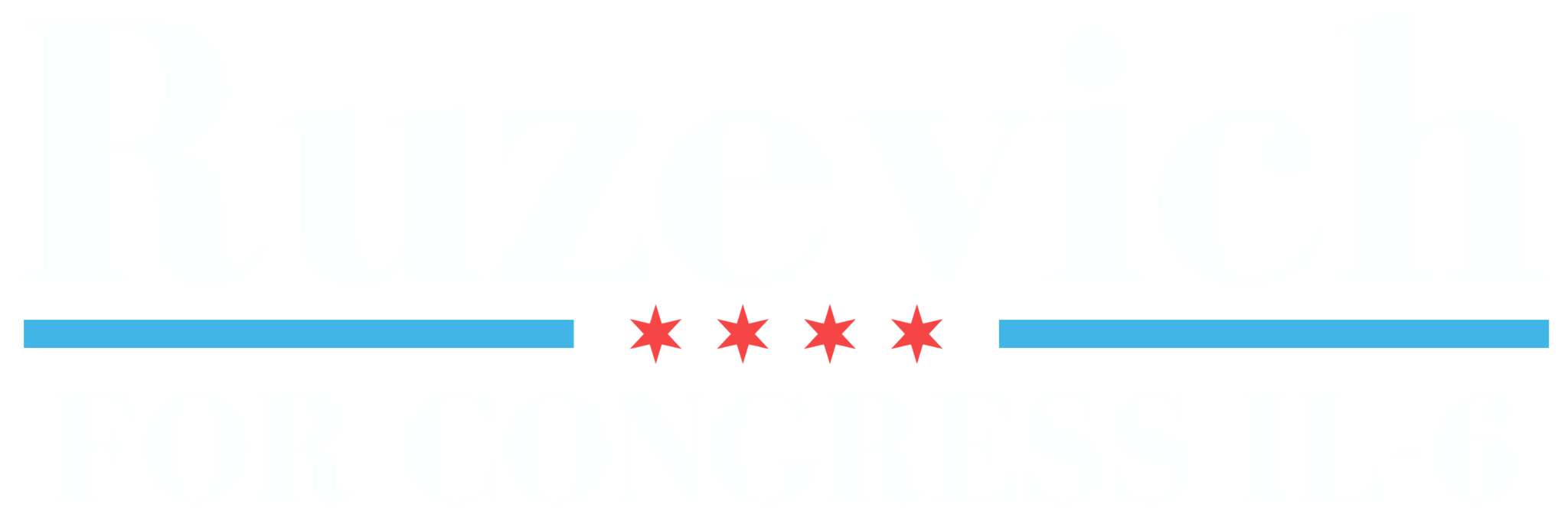 Joey Ruzevich For Congress logo
