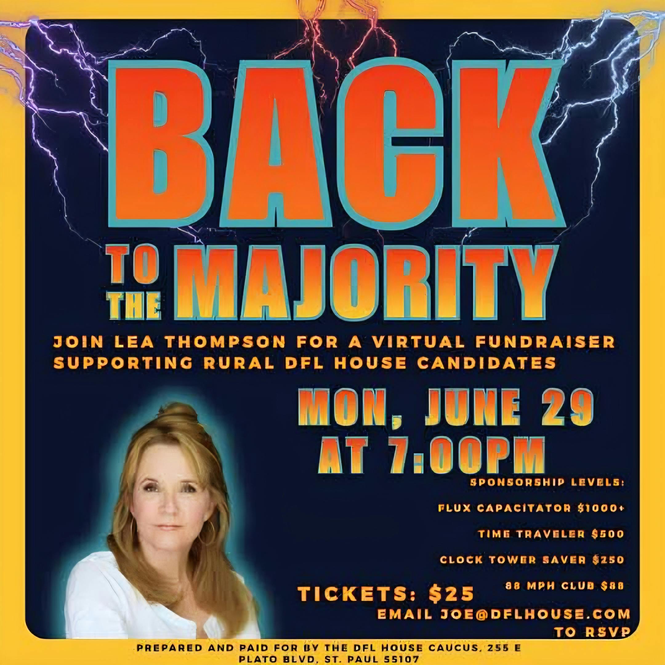 Lea Thompson Fundraiser