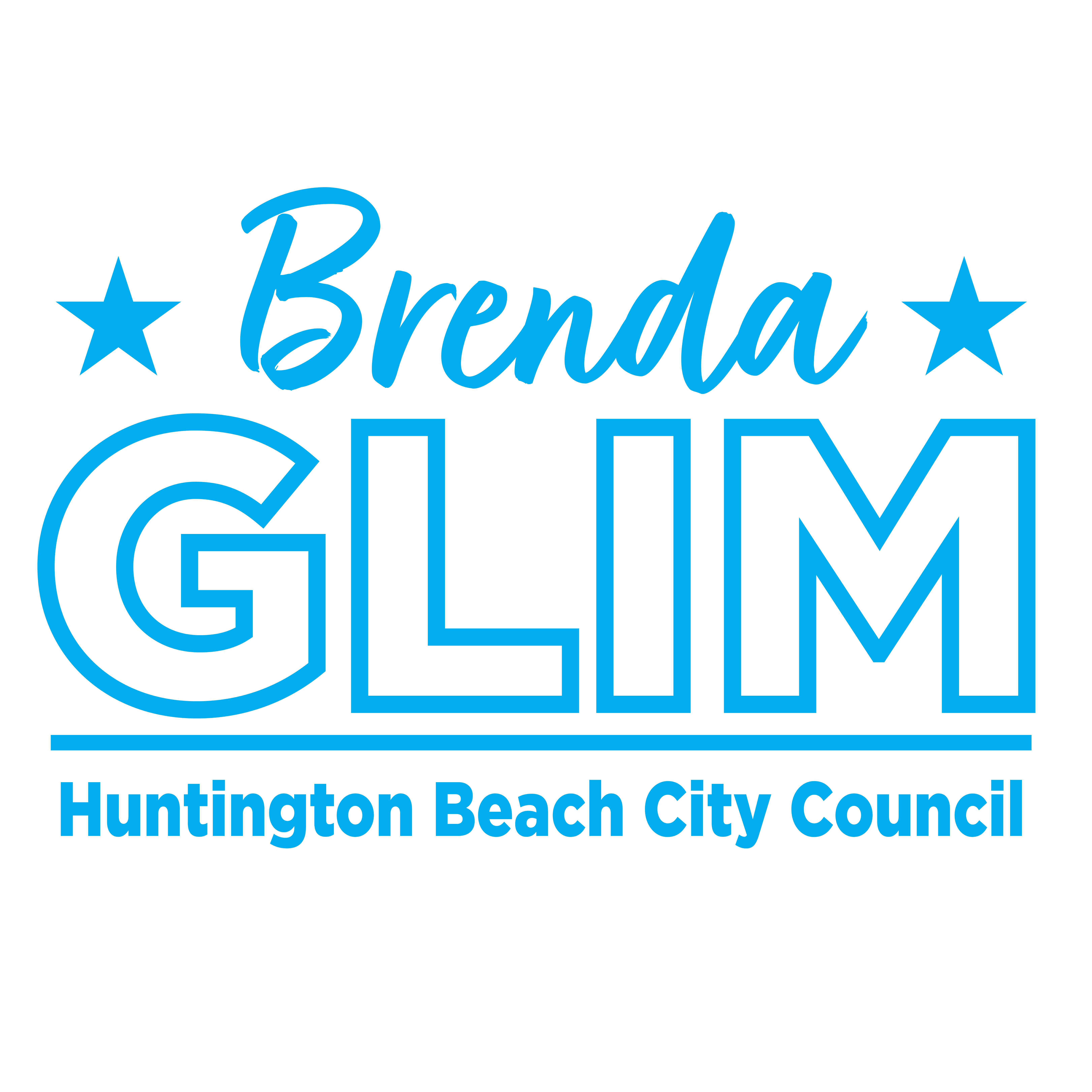 Brenda Glim for City Council logo