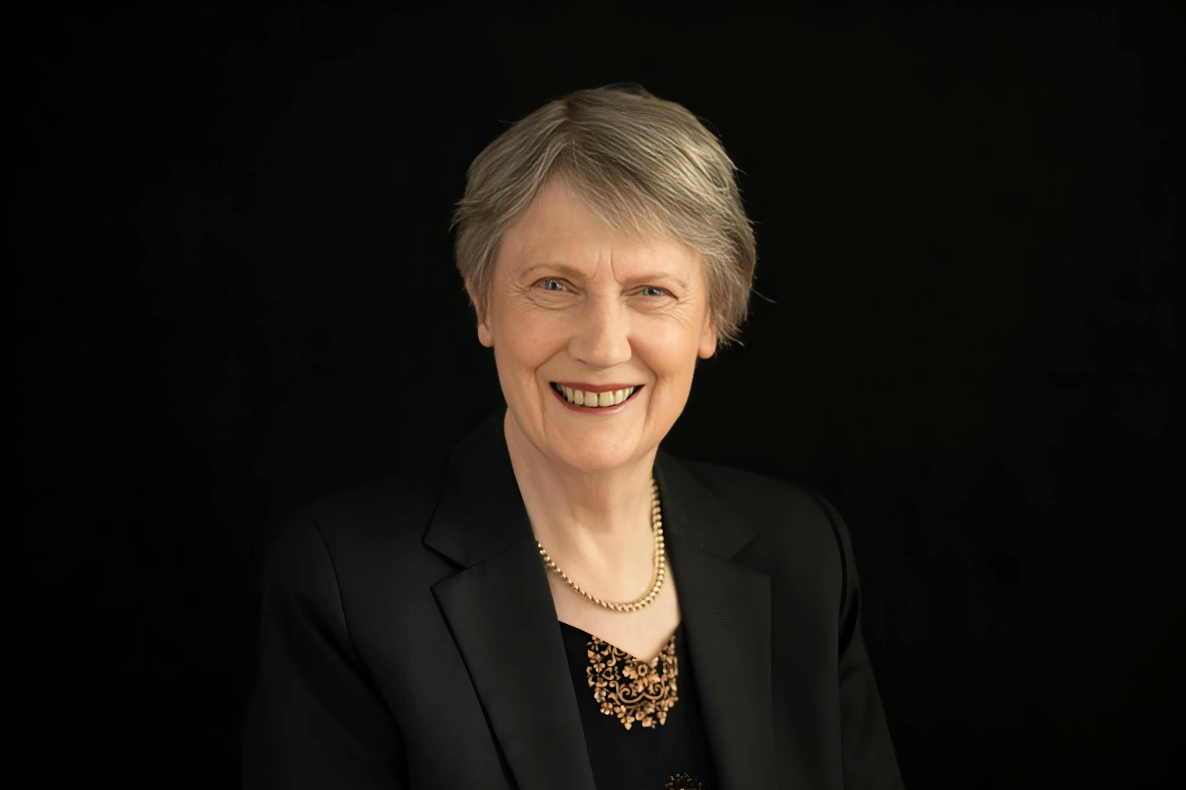 Helen Clark former New Zealand Prime Minister endorses Nina Schwalbe