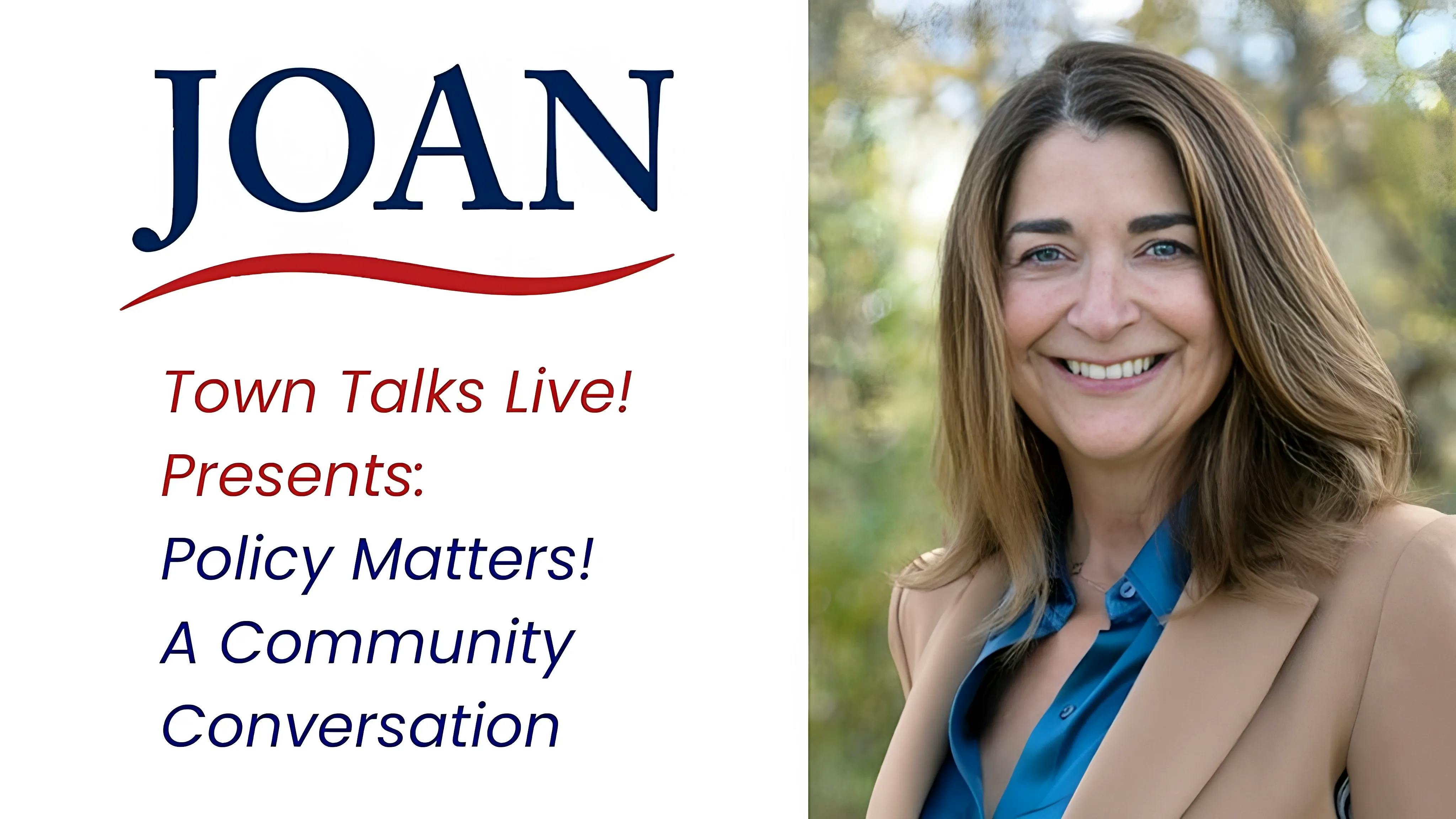 Video thumbnail image of Joan smiling next to Policy Matters!