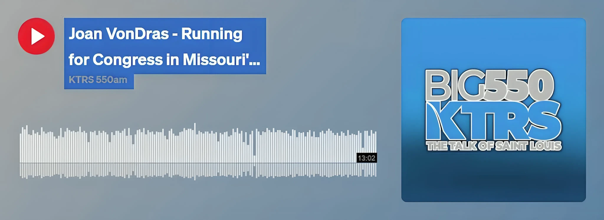 KTRS Joan interview thumbnail