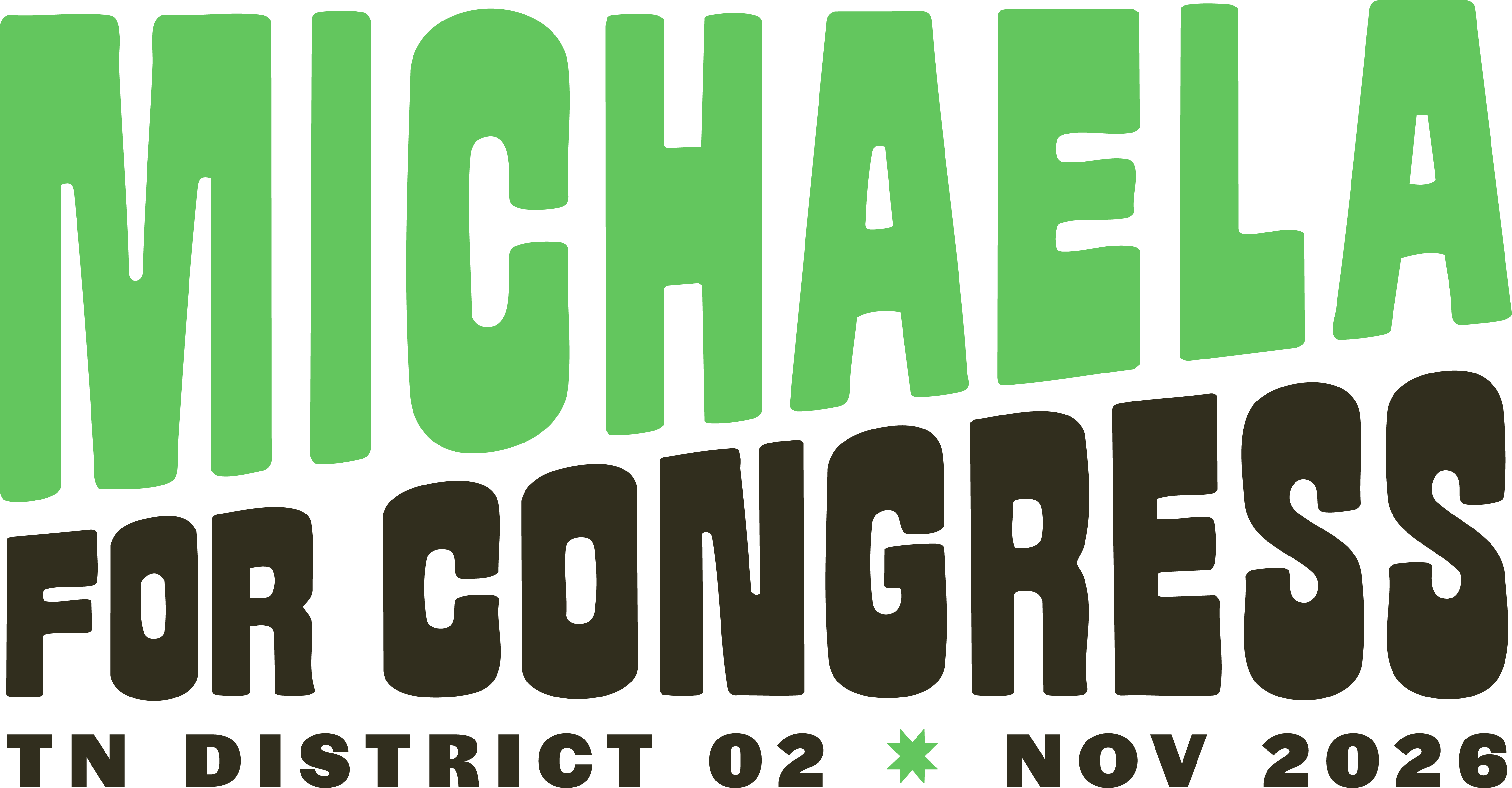 Michaela For Tennessee logo