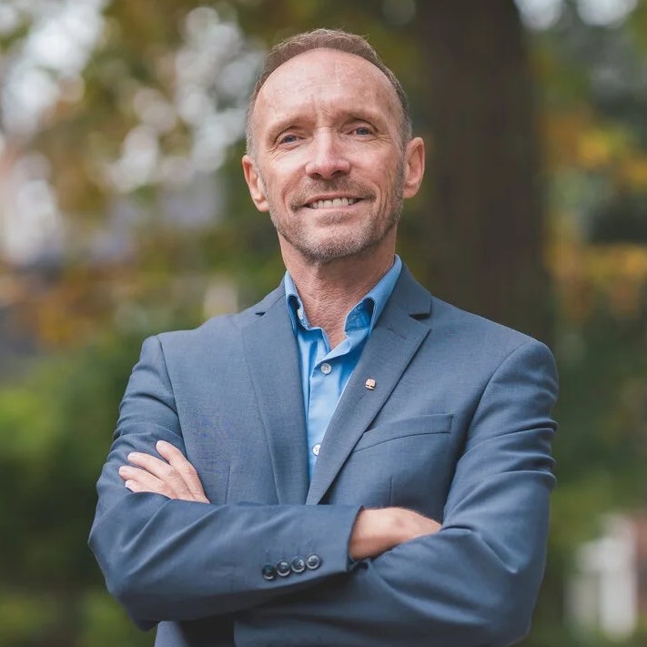 <p>Oakland Co. Executive DAve Coulter</p>