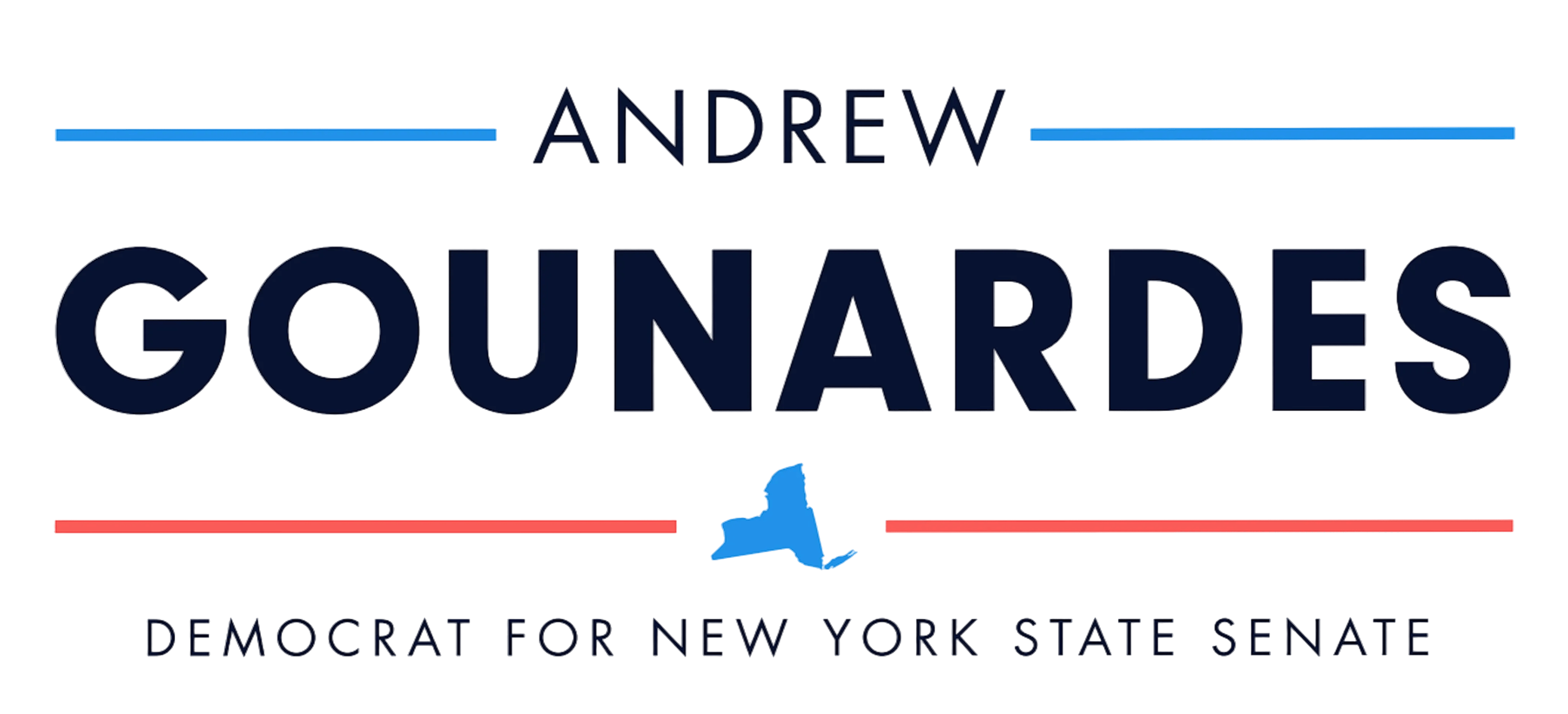 Andrew Gounardes for State Senate  logo
