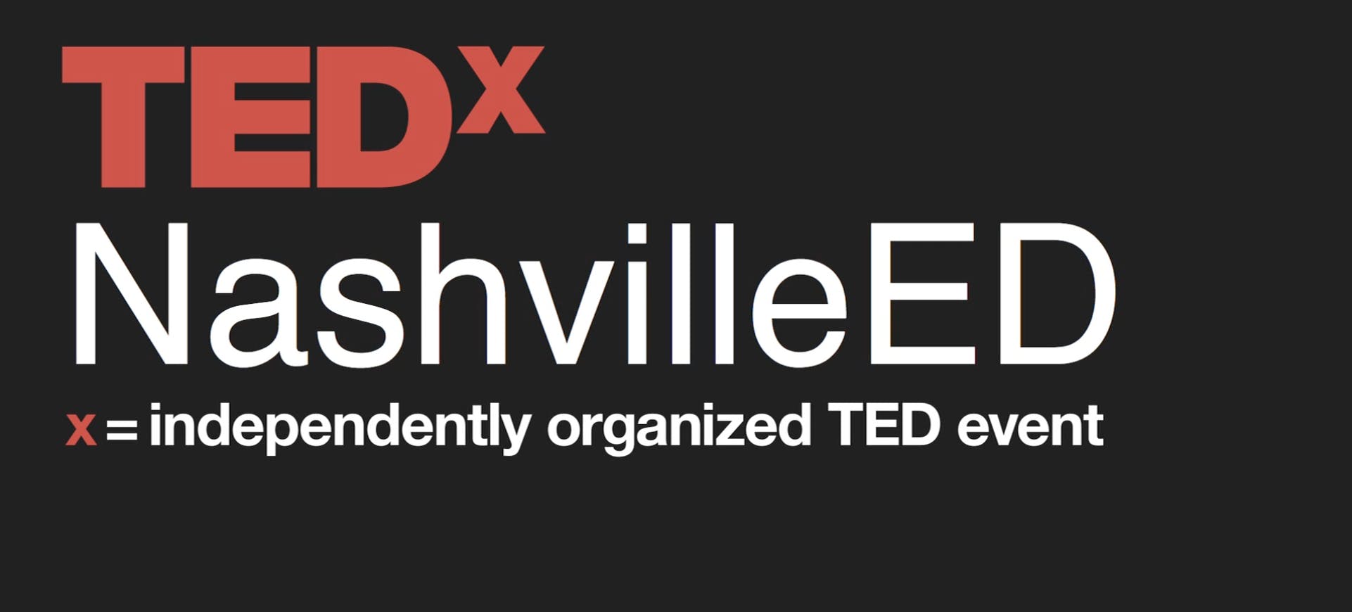 Chaney Mosley at TEDx Nashville