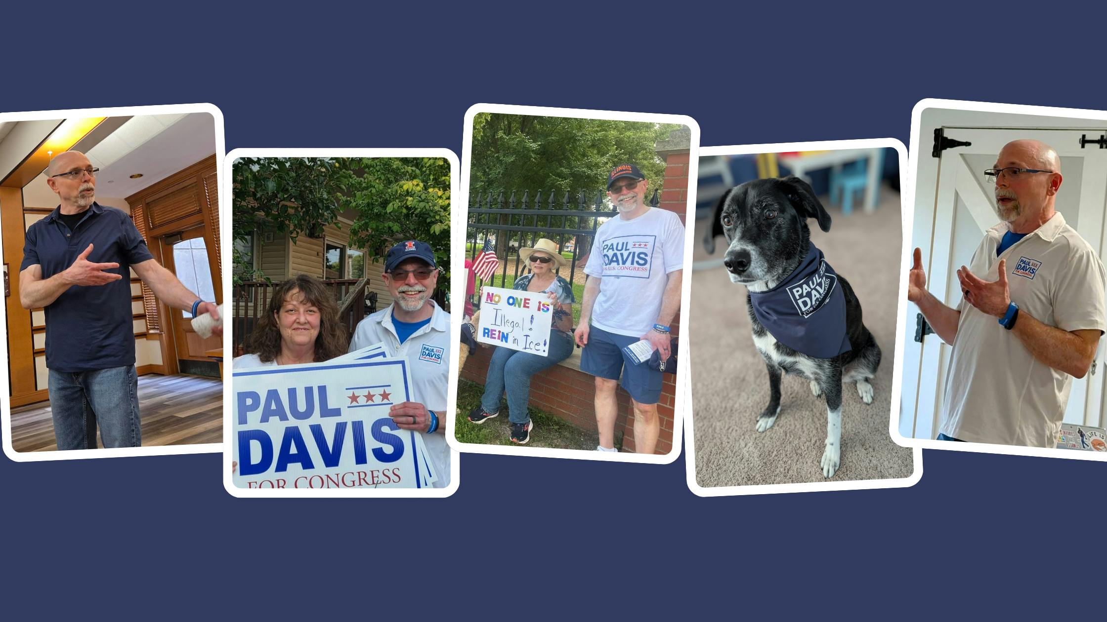 campaign trail photo collage