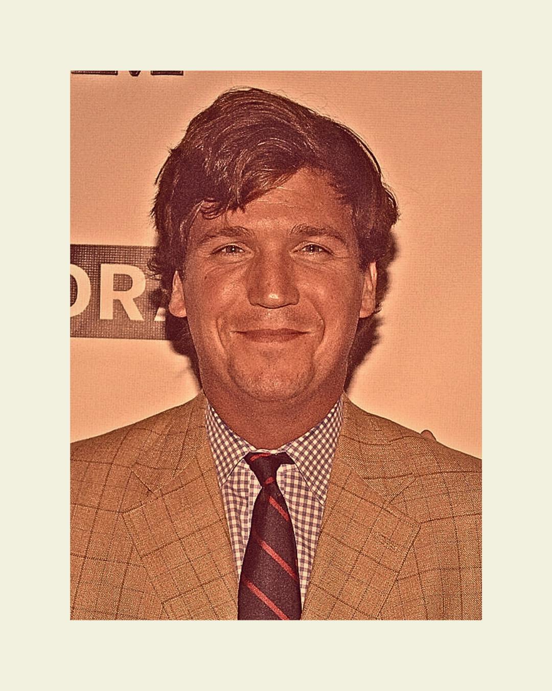 <p>TUCKER CARLSON</p>