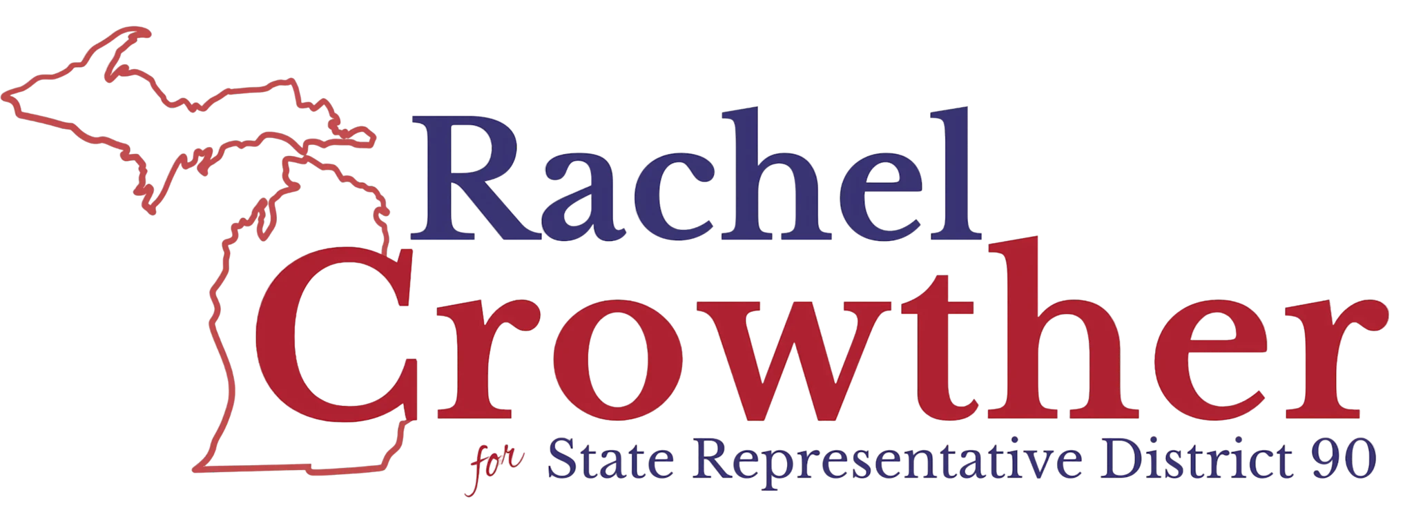 Rachel Crowther for State Representative logo