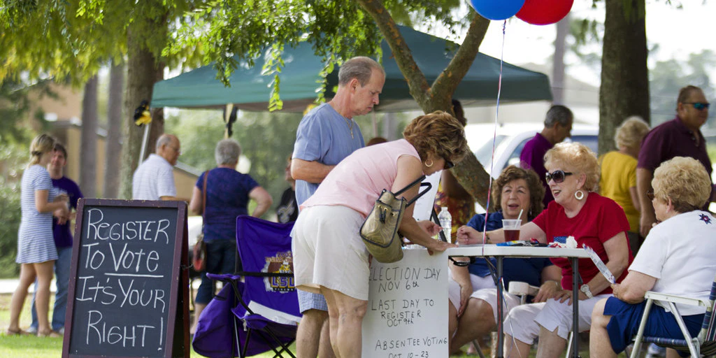 Register to vote Register to vote