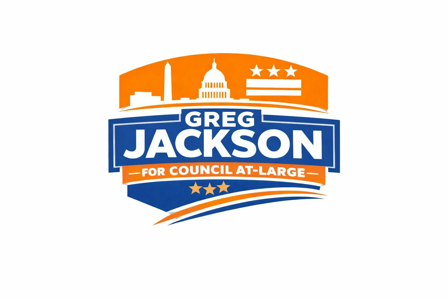 Greg Jackson for DC Council At Large logo