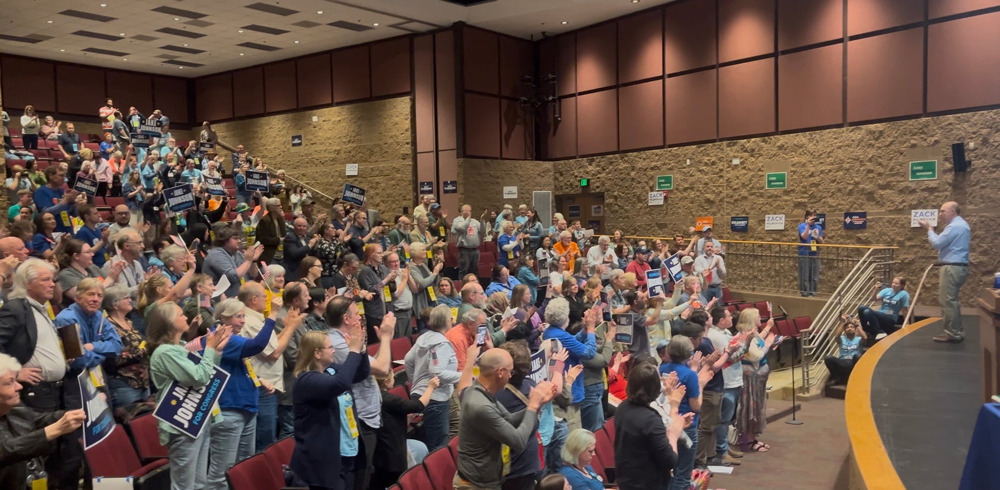 Jake Johnson endorsed at DFL CD1 Convention.