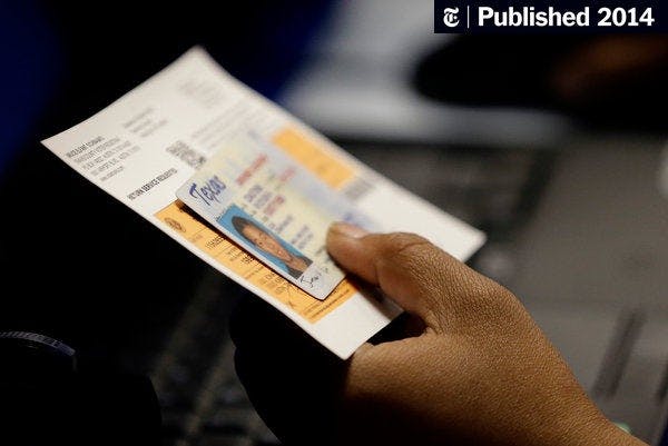 VOTER ID REQUIREMENTS