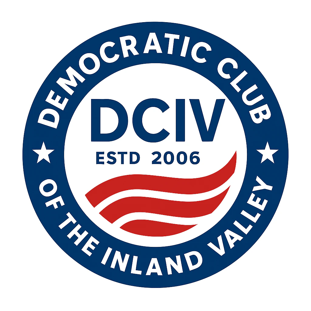 Democratic Club of the Inland Valley Democratic Club of the Inland Valley