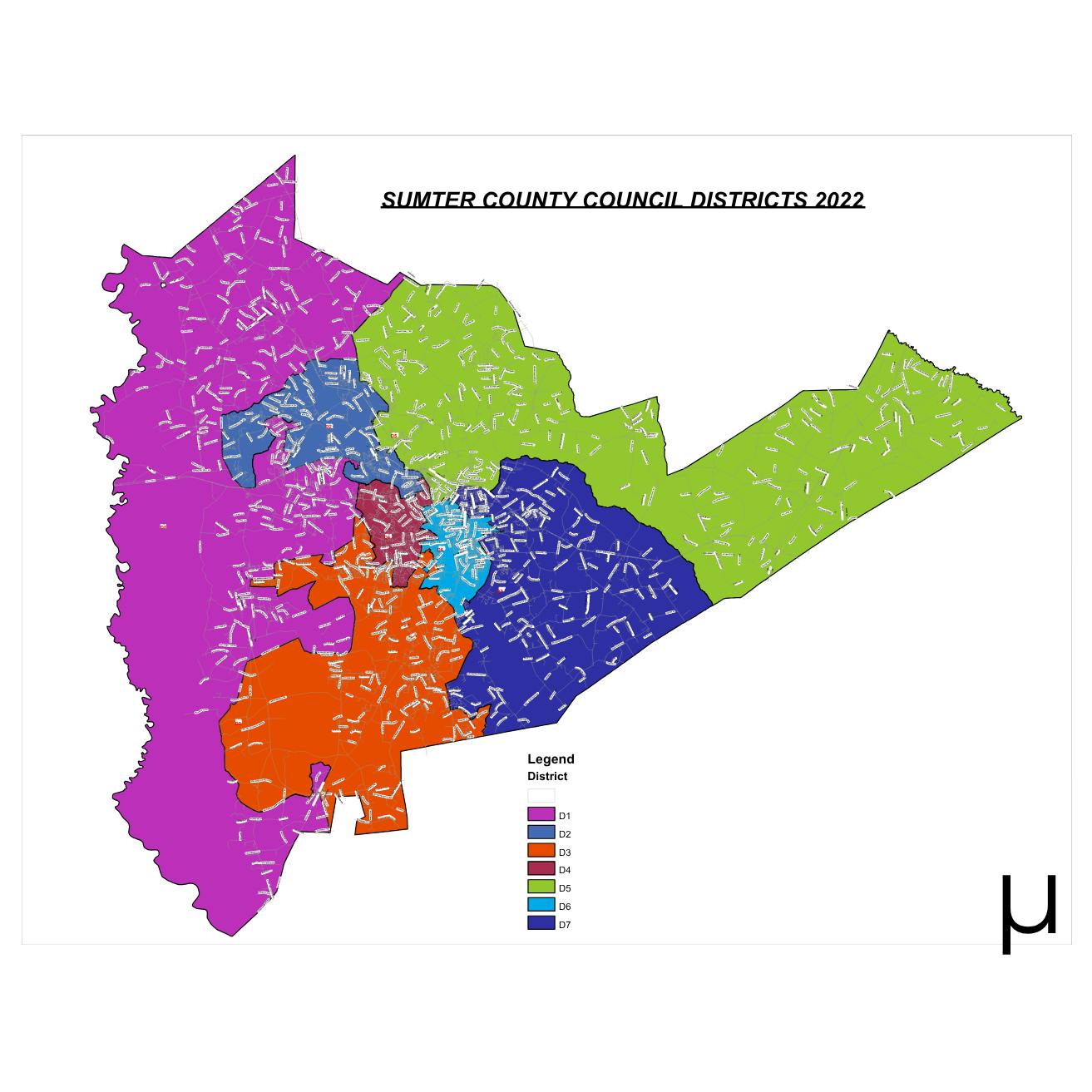 Sumter COUNTY COUNCIL District 2022